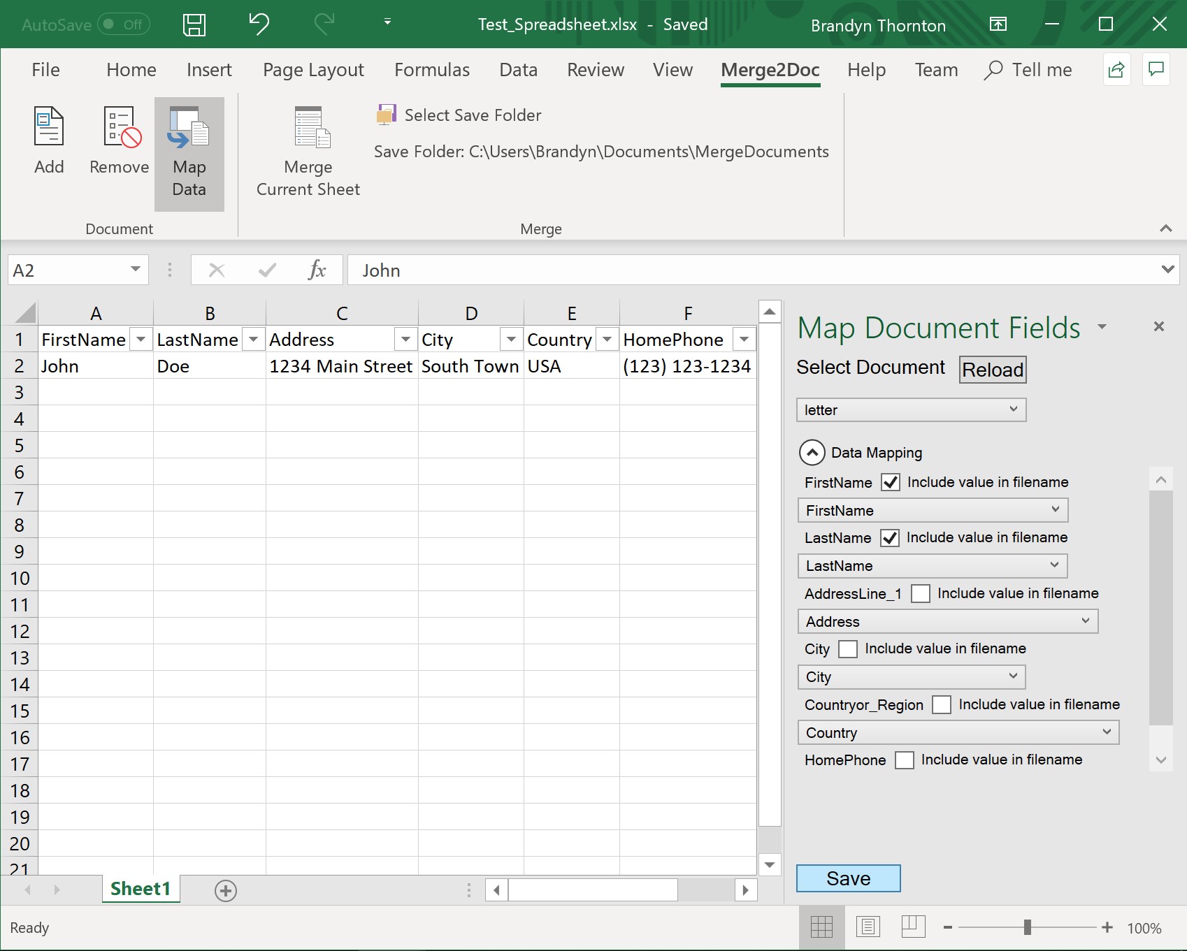 In the image above the resulting merged filename would be letter_John_Doe.docx